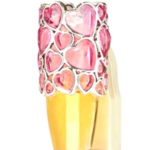PINK HEARTS NIGHTLIGHT WALLFLOWERS PLUG BY BATH AND BODY WORKS